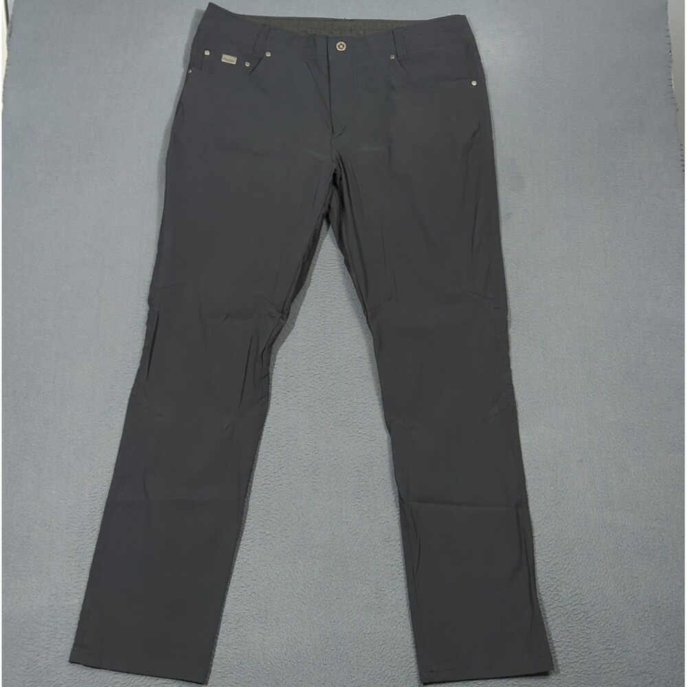 Kuhl Aktion Renegade Pants Men's 38x34 Charcoal Outdoor Hiking Camping